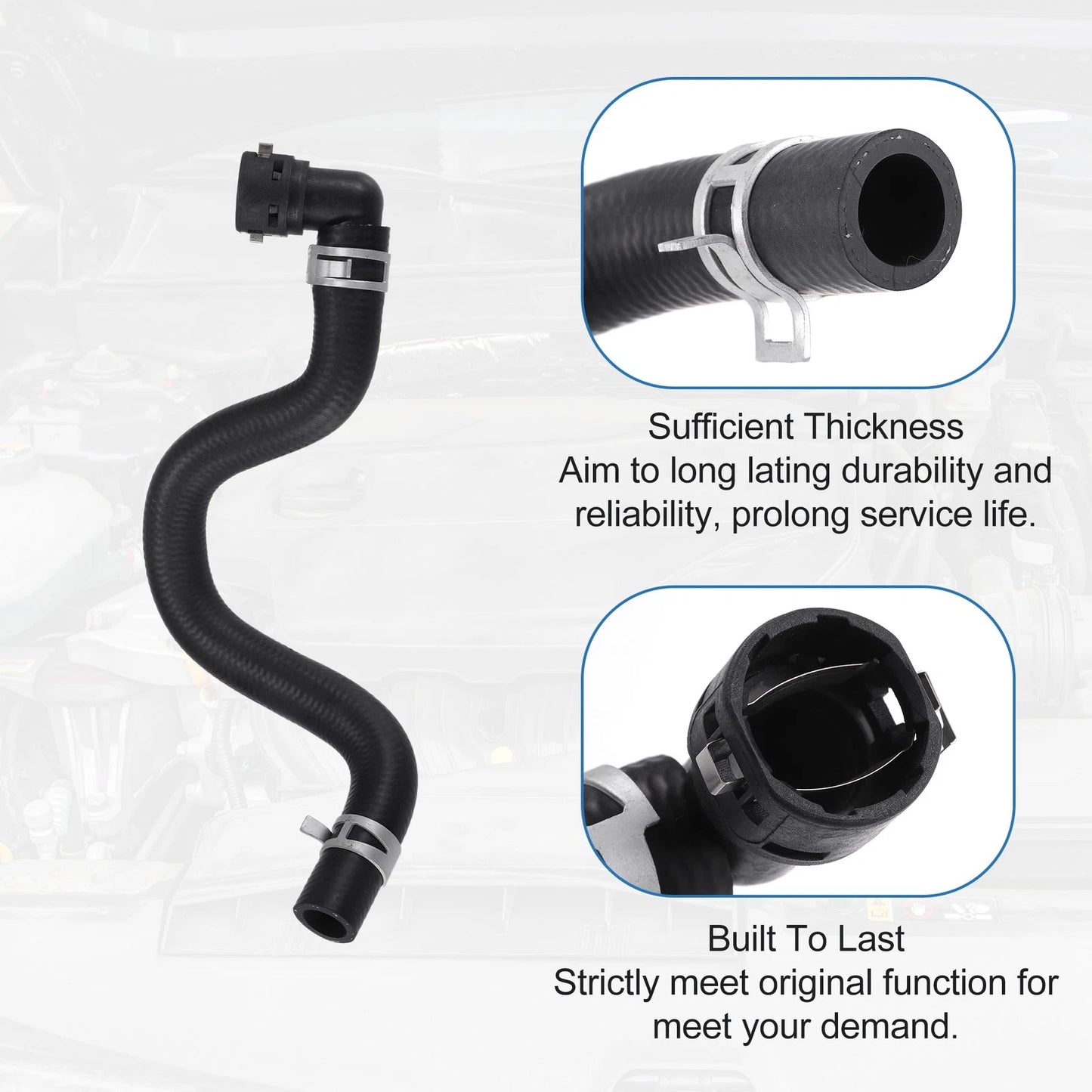 Set of 1 Water Inlet Hose for Hyundai Sonata (2012–2015) No. 973114U100
