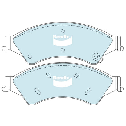 Front Disc Brake Rotors + 4WD Pads for Ford Ranger PX (2011–2019)