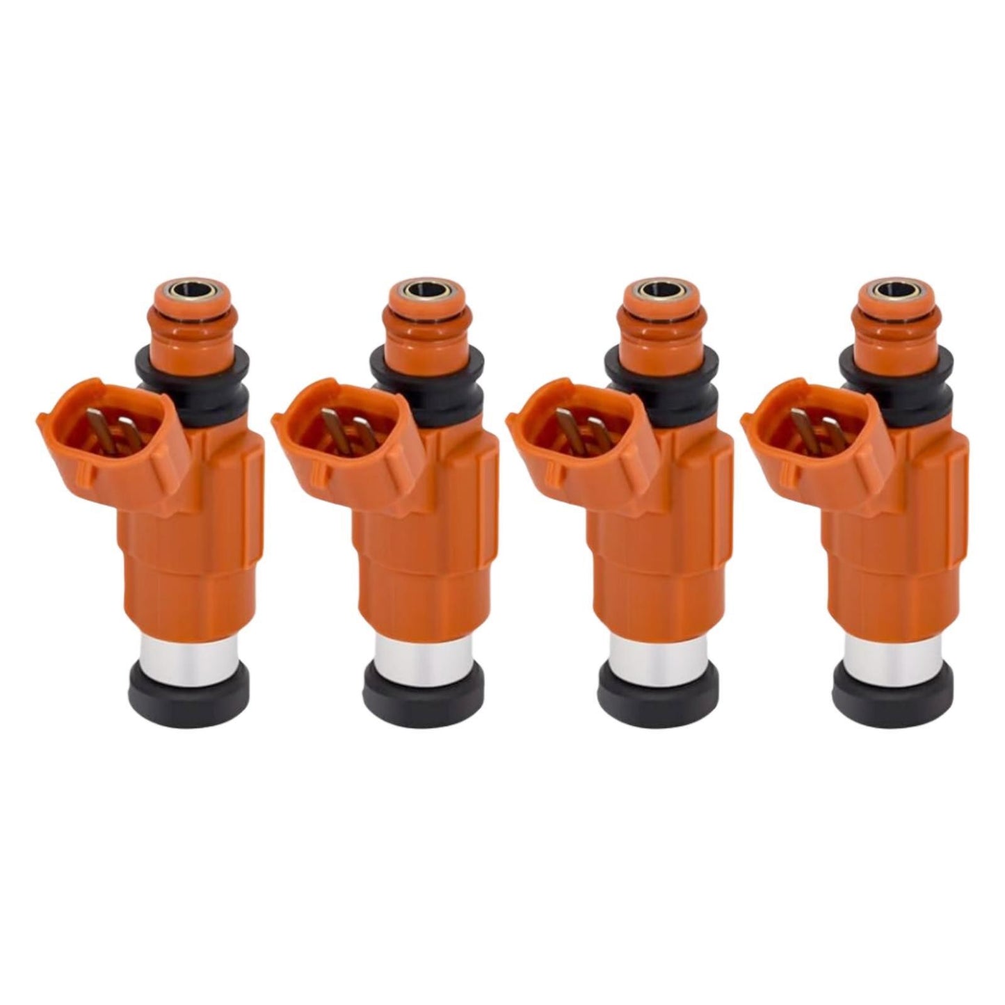 Set of 4 Fuel Injectors for Yamaha Outboard 115 HP (68V-8A360-00-00)