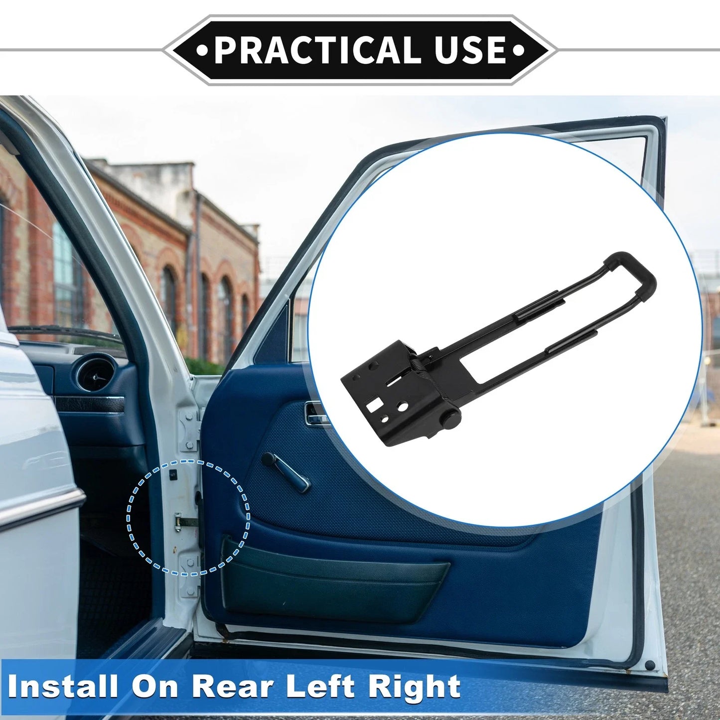 Rear Door Check Strap Stopper for Dodge Sprinter 2500 3500 (2003-2018)