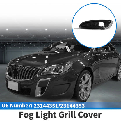 1 Pc Fog Light Grill for Buick Regal (2014–2017) No. 23144351/23144353