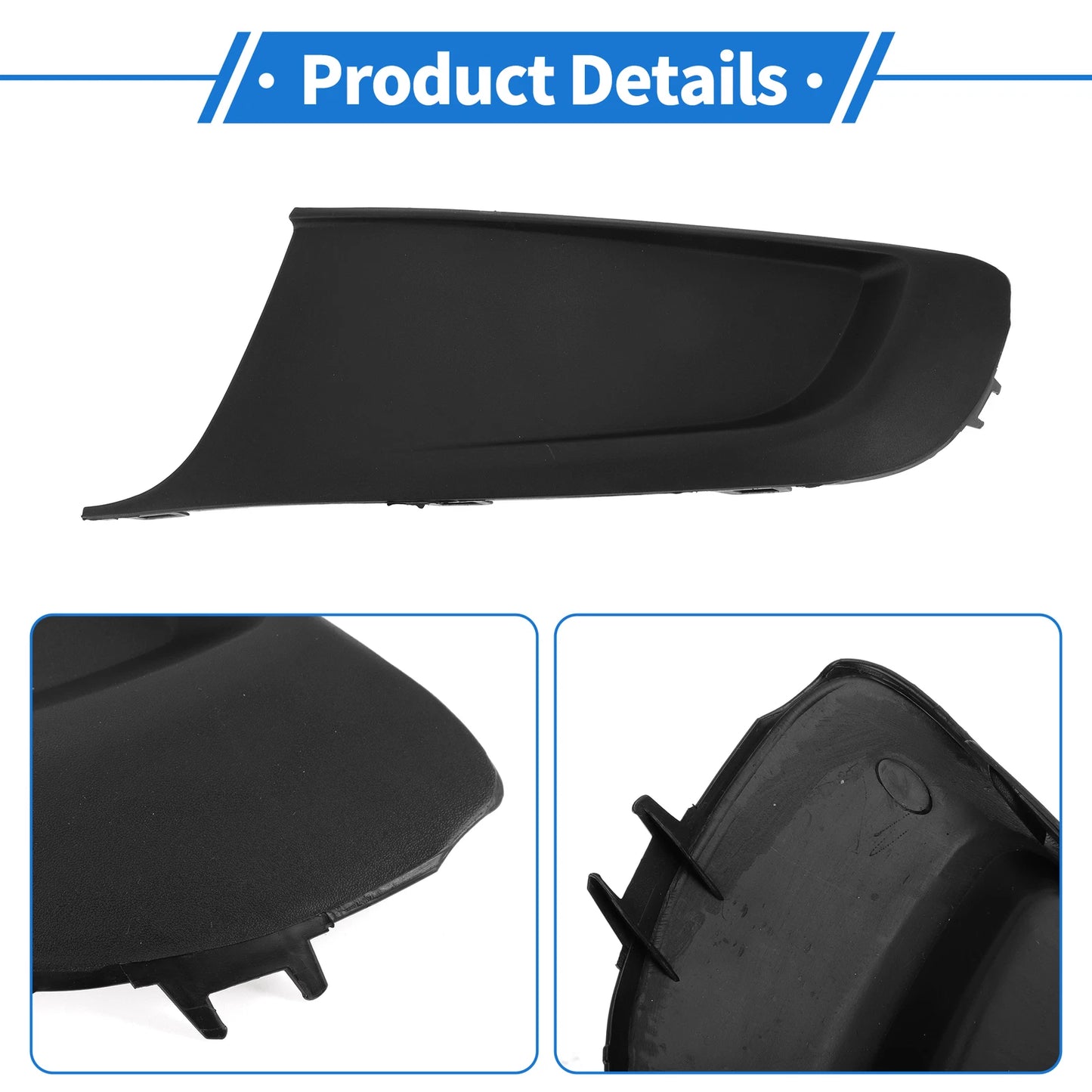 1 Pc Fog Light Grill for Volkswagen Touran (2010–2015) No.2K5853665