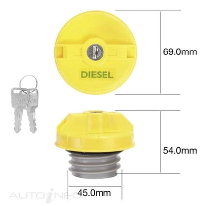 Fuel Cap for Ford Ranger (2007–2011)