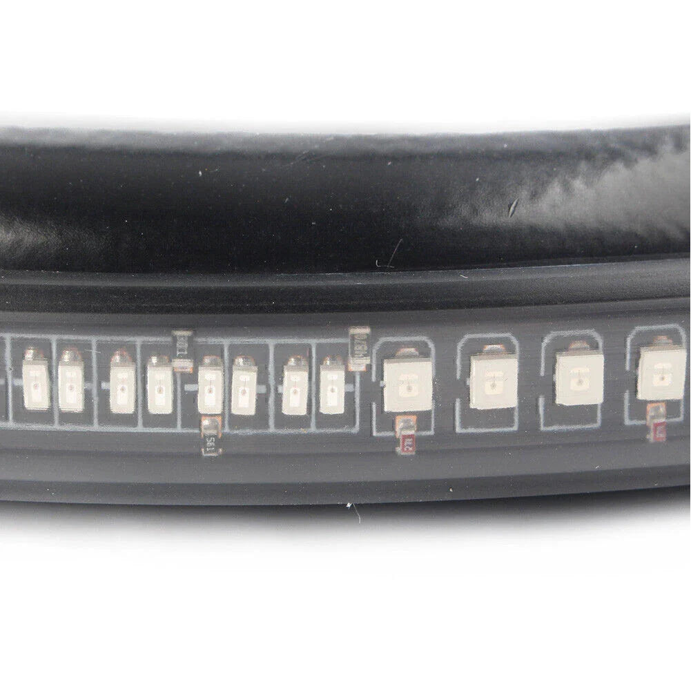 Stainless Steel Rear Seat Hoop Frame w/ LED Turn Signals for Honda CB250, CB600
