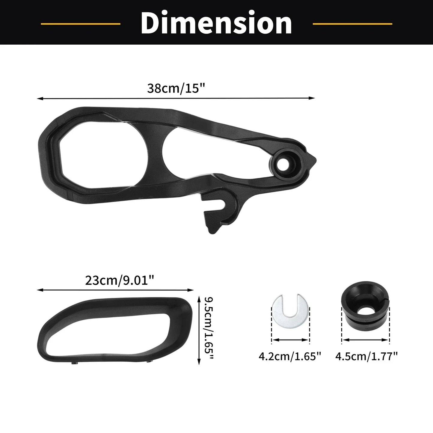 Front Tow Hooks for Dodge Ram 1500 DT 2019-2024 (2 x Hooks)