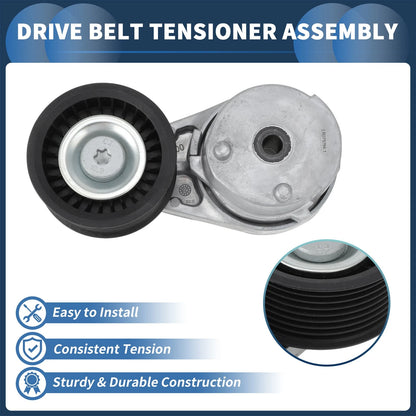 Belt Tensioner for Land Rover Range Rover (2013–2022) No.LR079294 Metal Plastic