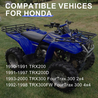 Set of 4 Wheel Center Caps for Honda FourTrax 200 300 (1990–2000)