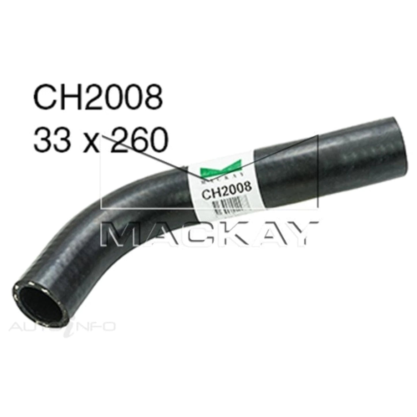 Upper Radiator Hose for Hiace RZH103 RZH113 RZH125 (1989–2005)