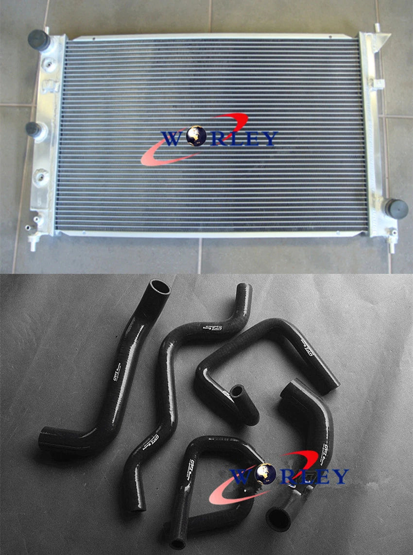 Aluminum Radiator & Hose for Ford BA BF Falcon XR6 Fairmont Turbo (2002–2008)
