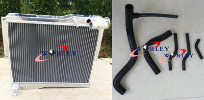 Aluminum Radiator with Black Hose for MG MGB GT/Roadster (1977–1980)