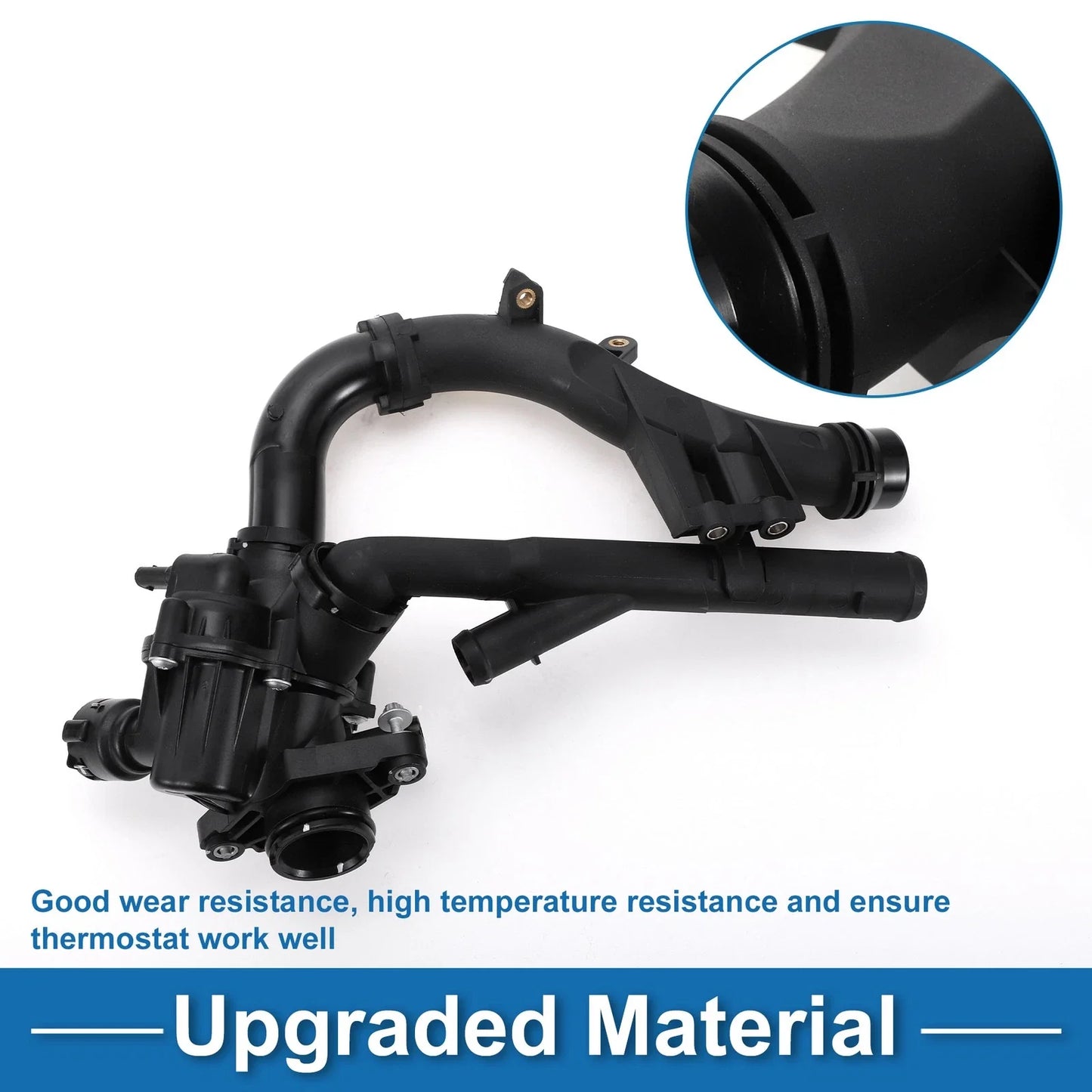 Engine Coolant Thermostat Housing for Mercedes-Benz C-Class, E-Class (2001-2023)