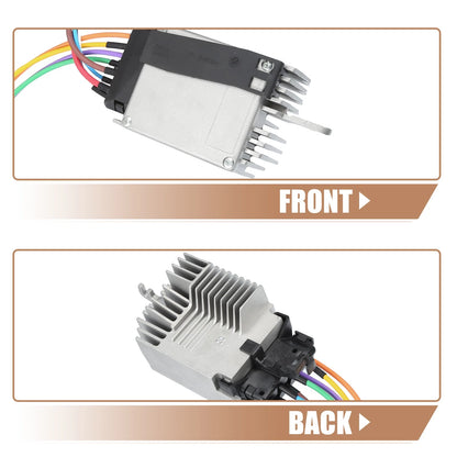 Set of 2 Engine Cooling Fan Control Module for Audi A4 1.8L 3.0L (2002–2005)