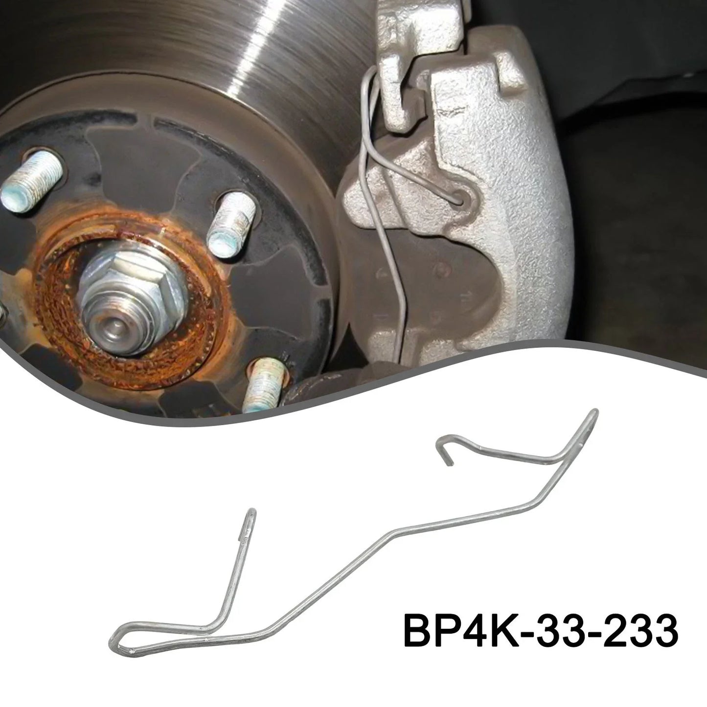Brake Anti Rattle Retaining Clip for Mazda (2004–2014)