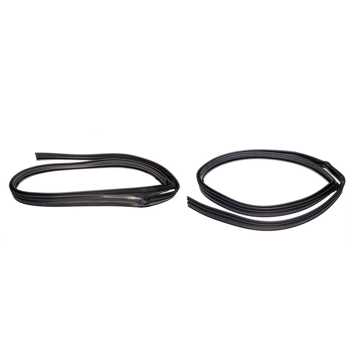 Set of 2 Front Door Window Glass Run Channels for Honda Fit (2001–2008)