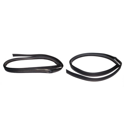 Set of 2 Front Door Window Glass Run Channels for Honda Fit (2001–2008)