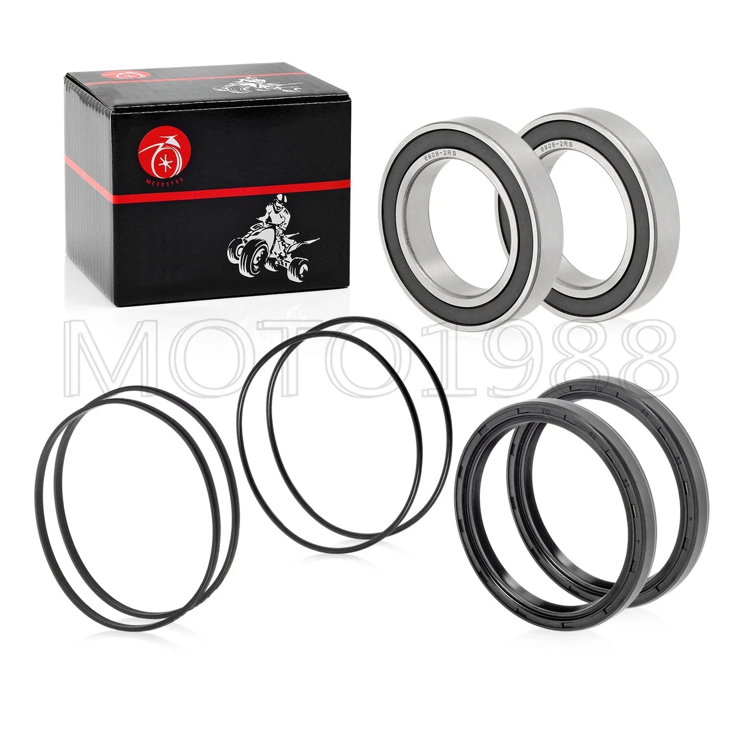 Rear Axle Bearing Seal Carrier Kit for Honda ATC250R ATC350X (1985–1986)