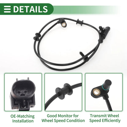 ABS Wheel Speed Sensor No. 0265007601 for Dodge Durango (2004–2005)