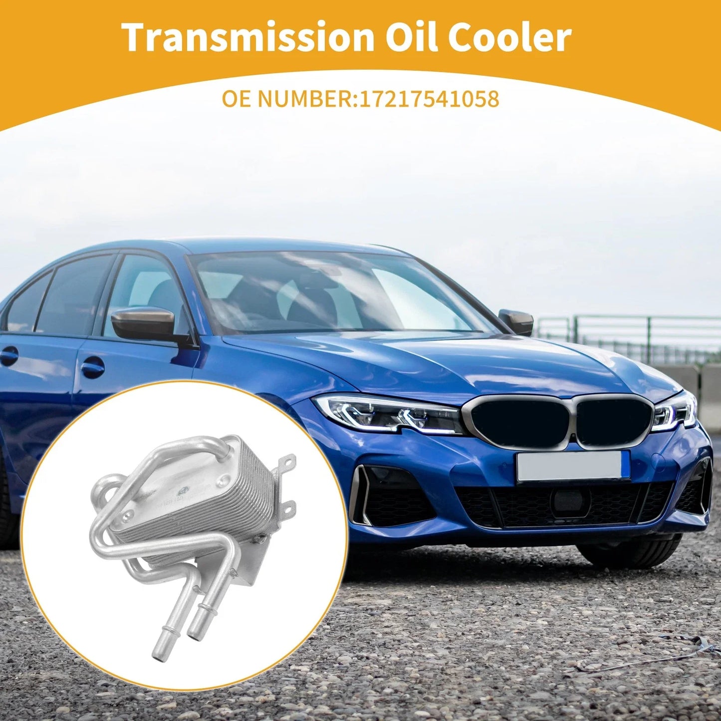 Engine Oil Cooler Trans Cooler for BMW 7 Series (2003-2008)
