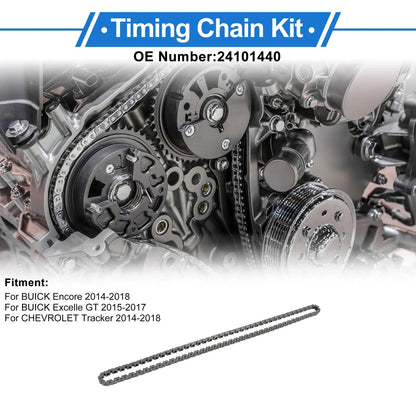 Timing Chain Kit for BUICK Encore 2014-2018 (2 x Chains, 2 x Guides)