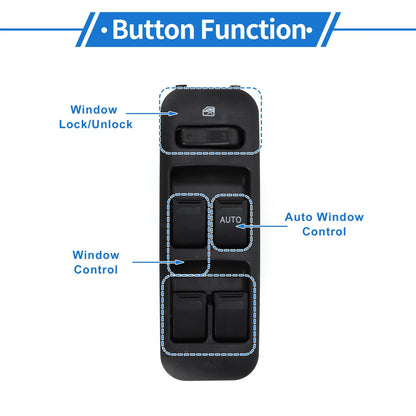 Power Window Switch for Suzuki Every, Lapin, Alto (2004–2023)