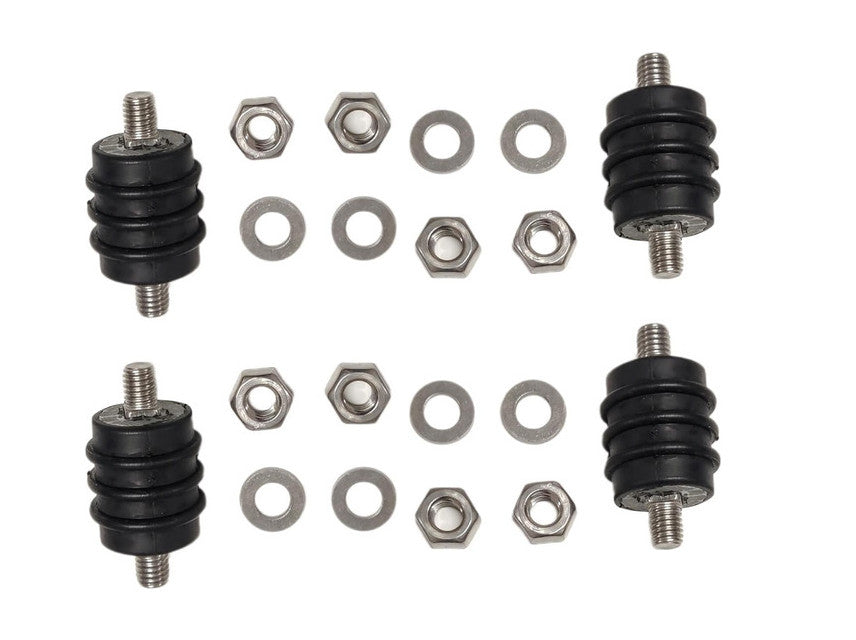 Set of 4 Upper Front Motor Mounts for Johnson Evinrude OMC Outboards (20-30 HP)