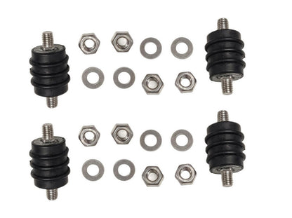 Set of 4 Upper Front Motor Mounts for Johnson Evinrude OMC Outboards (20-30 HP)