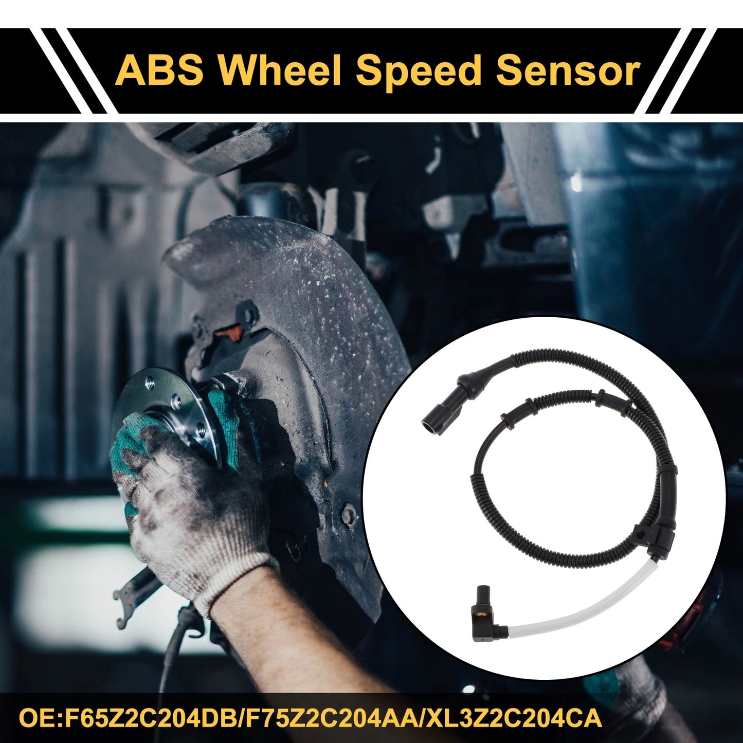 ABS Wheel Speed Sensor F65Z2C204DB for Ford F-150 (1997–2003)