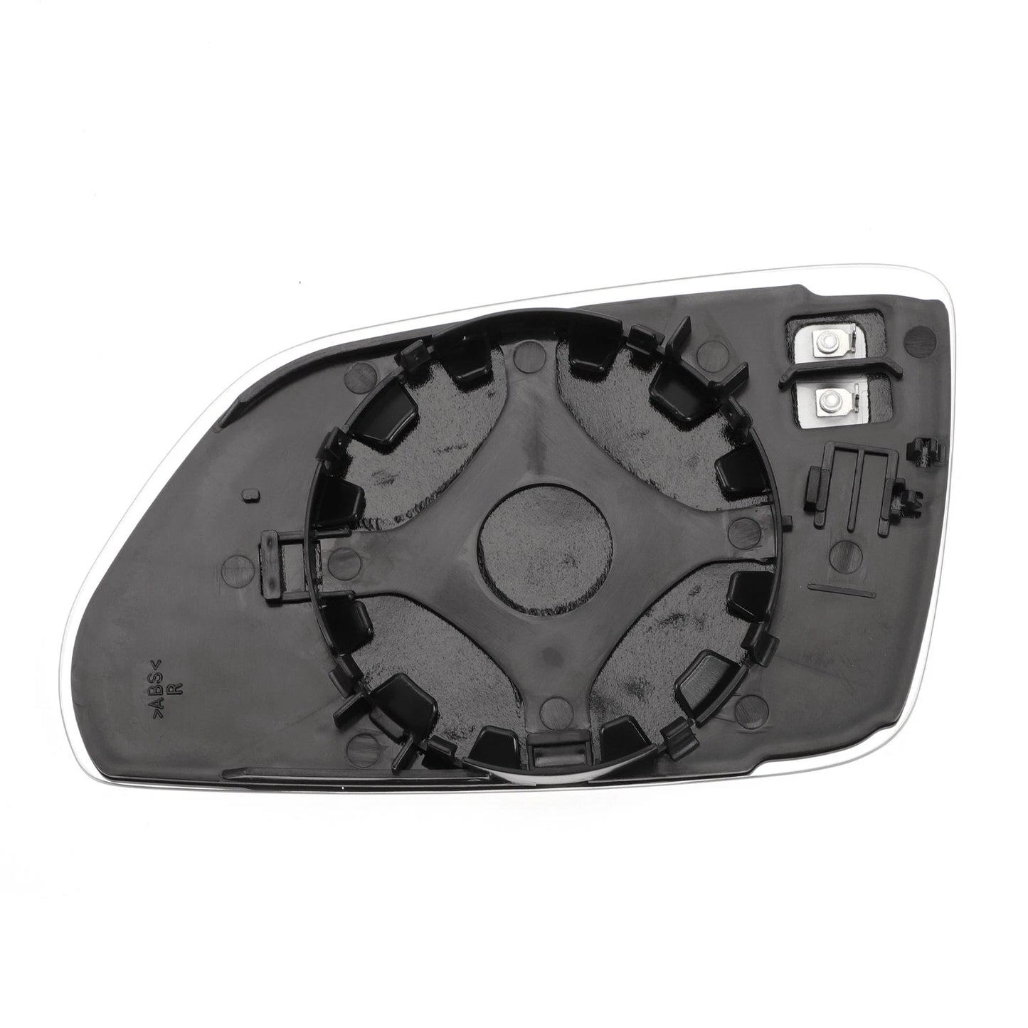Right Side Heated White Mirror Glass for Skoda Octavia (2004–2008)