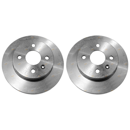 2 Rear Disc Brake Rotors for Holden Astra TS (1998–2006)