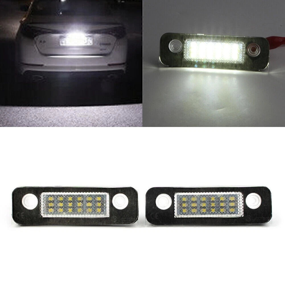 2X 24-LED License Plate Light for Ford Fiesta Fusion MK2 Mondeo