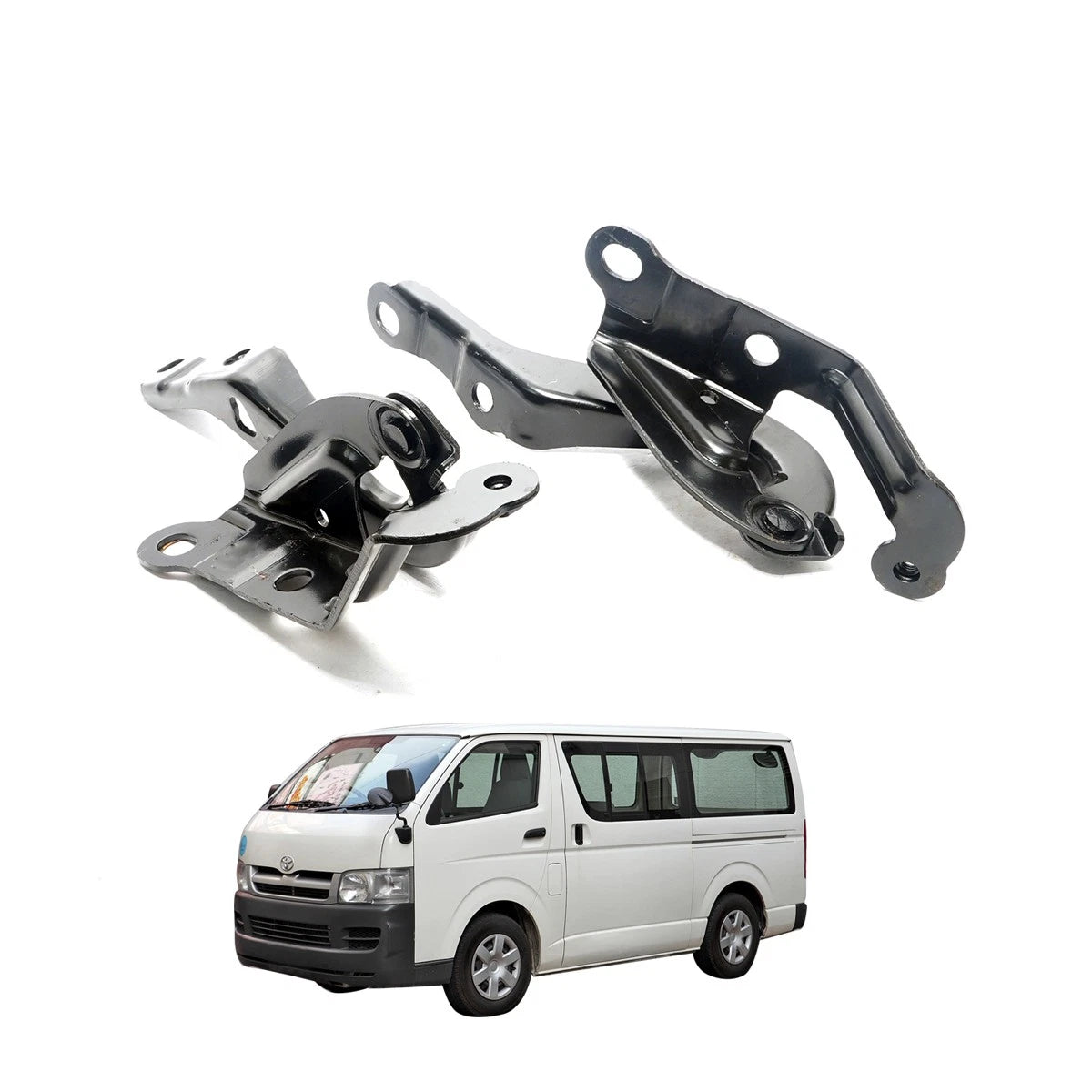 Hood Hinge Pair for Toyota HiAce Commuter Van (2004–2023)