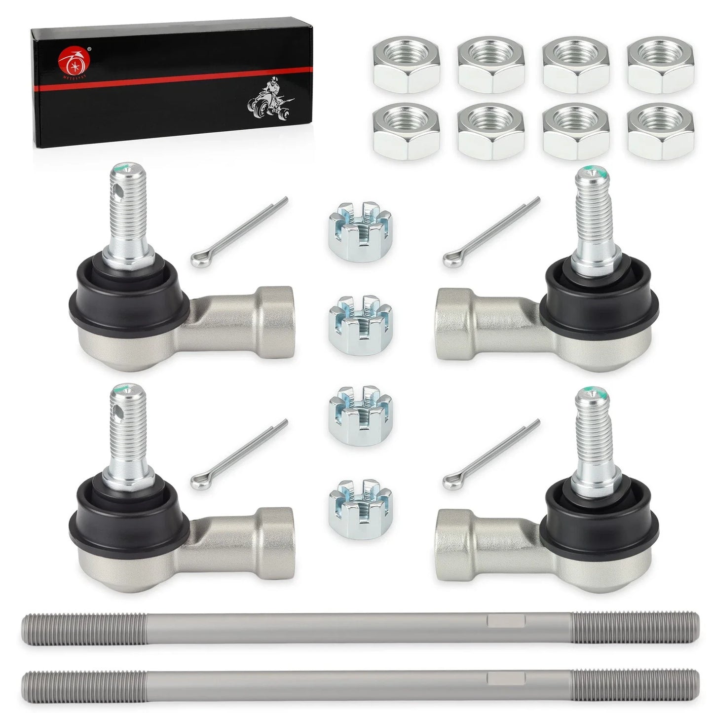 2 x Left & Right Tie Rod Ends Assembly for Polaris Sportsman (2001–2003)