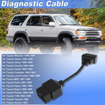 Diagnostic Cable for Toyota 4Runner, Camry (1990–1995)