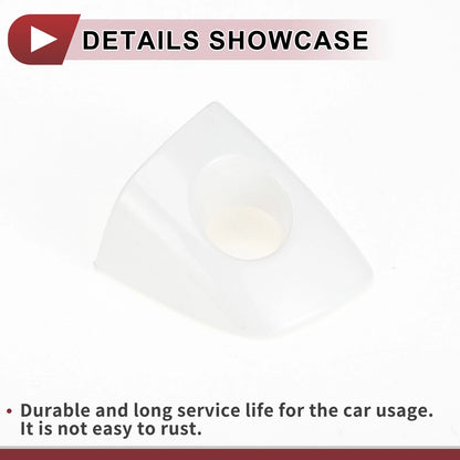 Front Left Door Handle for Audi A6 C7 (2011–2018) 4H1837879 White ABS