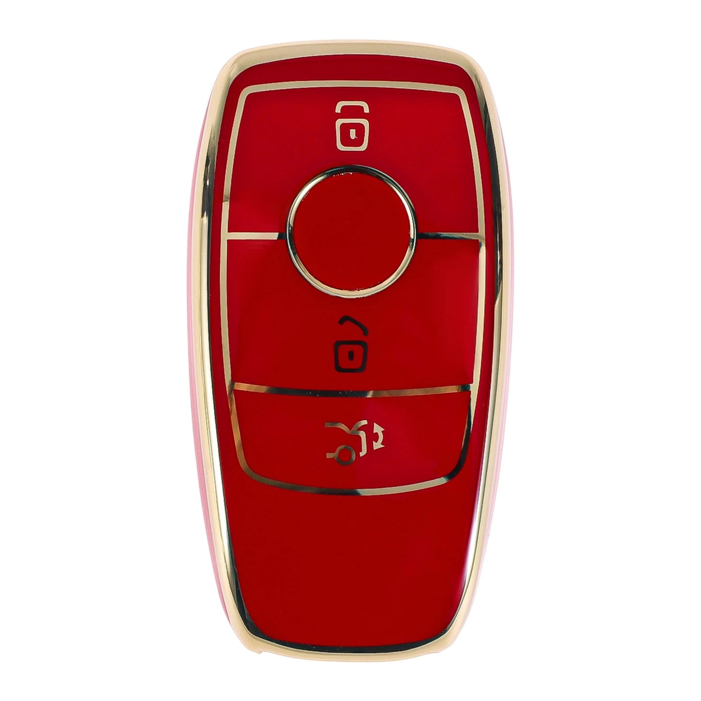 TPU Car Key Case for Mercedes Benz E Class (3 Buttons)