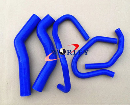 Red Silicone Radiator Heater Hose for Toyota Prado KZJ120 (2003–2007)