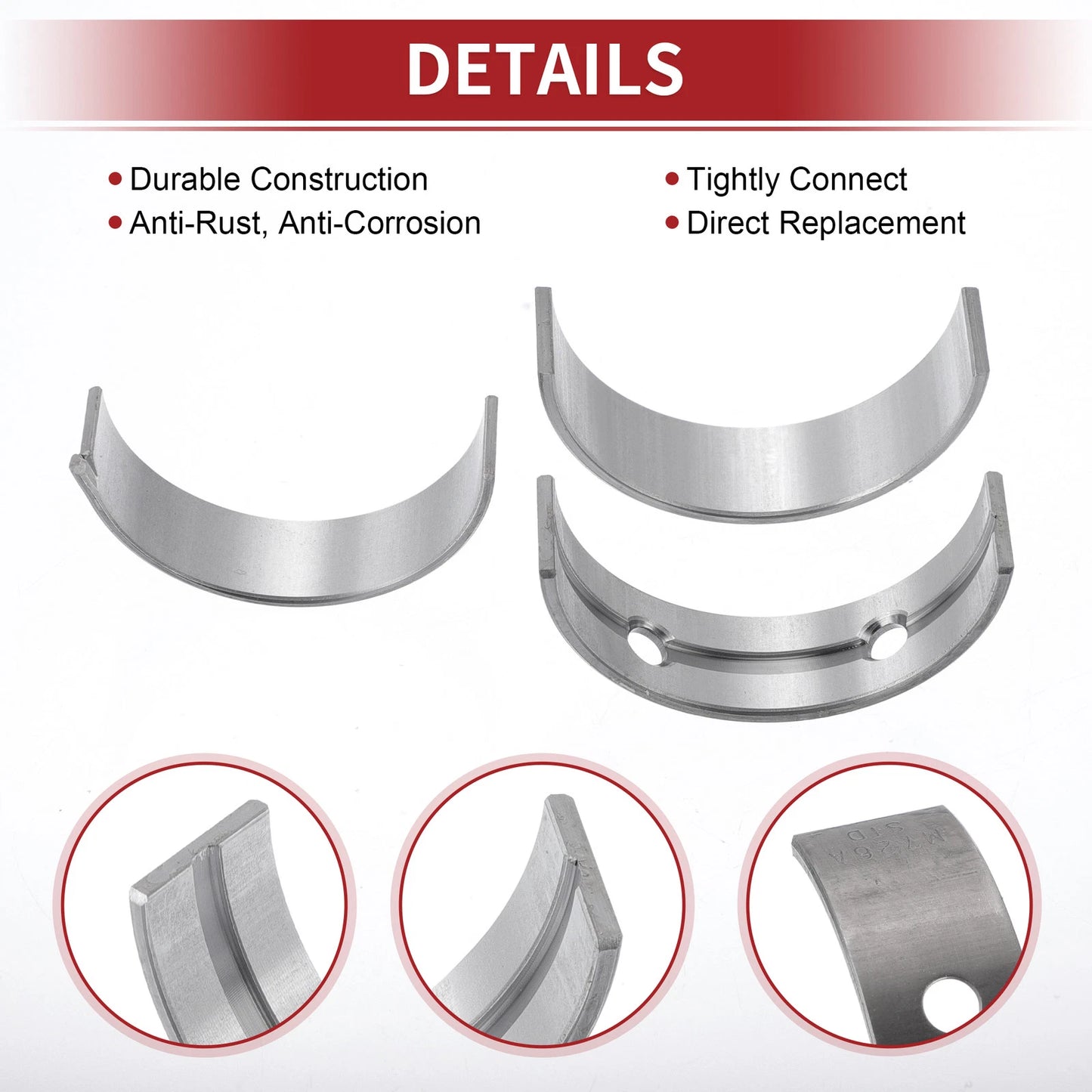 Main Bearing and Connecting Rod Bearing Kit No. 1170123060 for Toyota Rush (2006–2018)