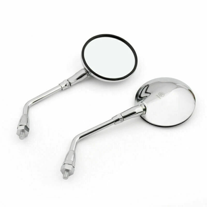1 Pair Rear View Mirrors for Honda CB400SS VT750 CBF500 (2004-2005) Chrome