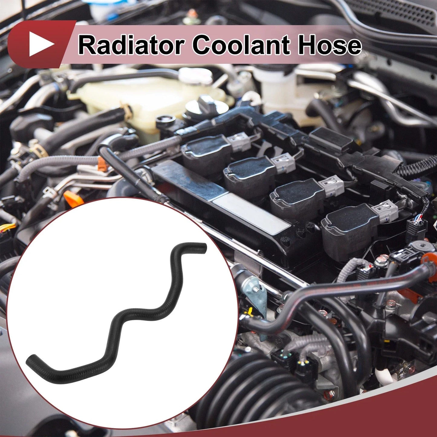 Radiator Coolant Hose for Honda Accord 3.5L (2008-2012) Rubber