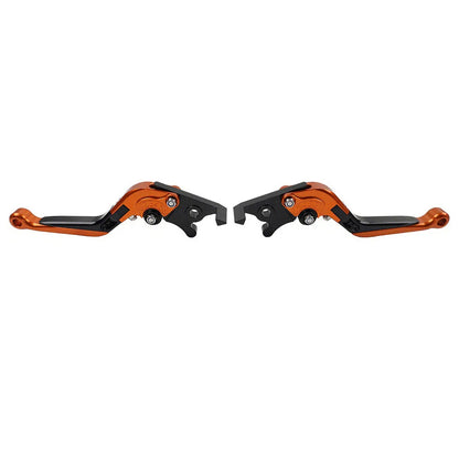 CNC Orange Extendable Brake Clutch Levers for Yamaha TMAX 500 530 560