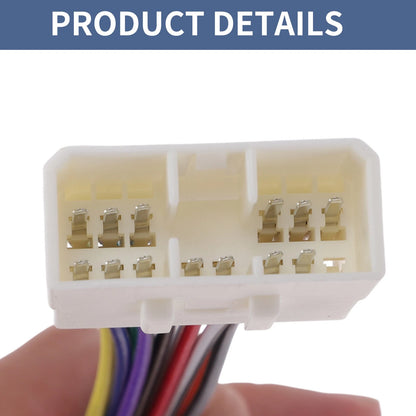 Set of 2 Car Stereo CD Player Wiring Harness 70-8901 for Suzuki Esteem (2001–2002)