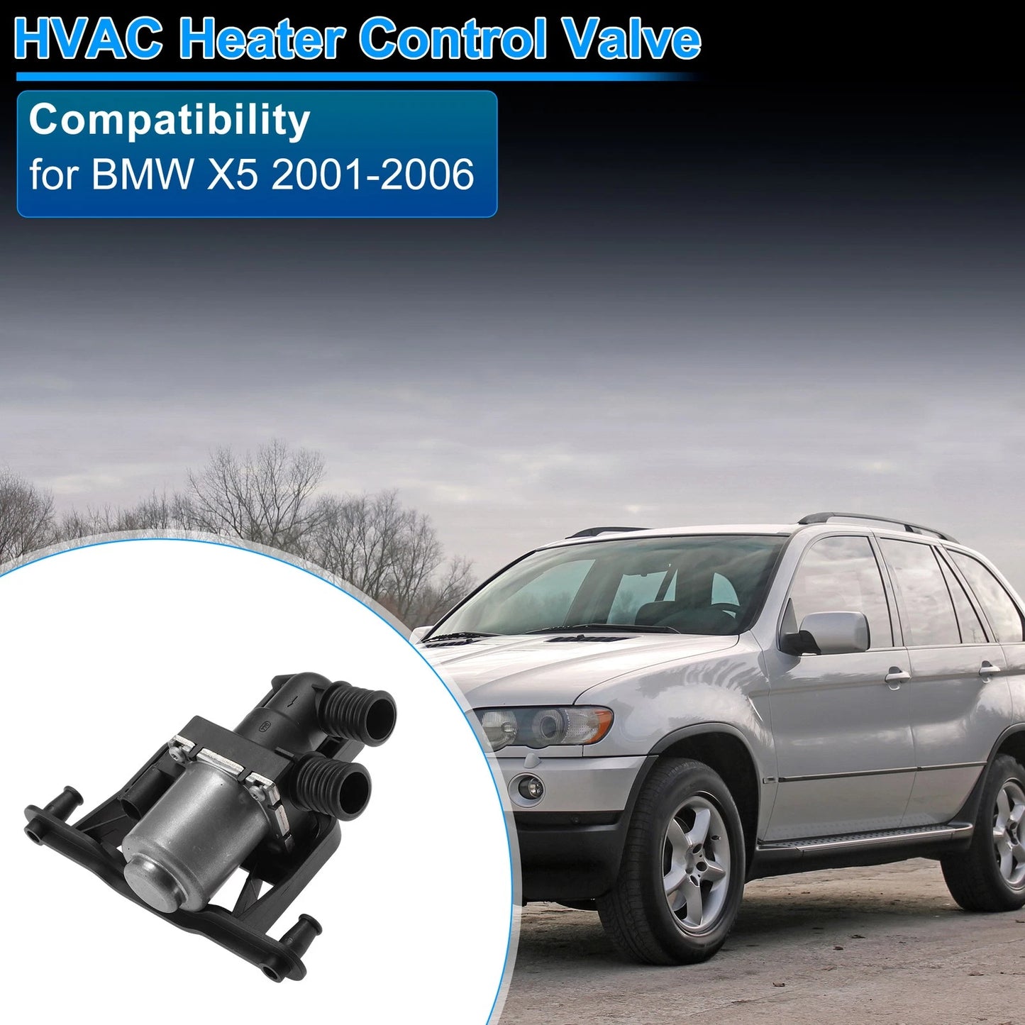 Heater Control Valve for BMW X5 (2001–2006) 64118379921