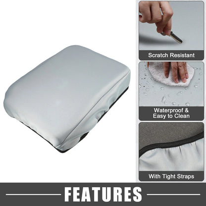 Center Console Cover Armrest Protector for Volkswagen Atlas (2018–2023) Gray