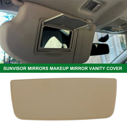 Sun Visor Mirror Cover for Porsche Boxster 718 (2017–2024) No. 982857551 Beige