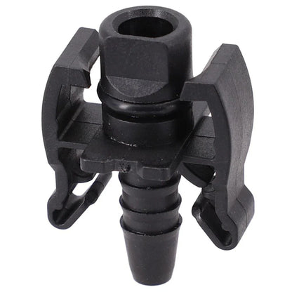 2Pcs Expansion Water Tank Water Hose Straight Connector Accessories for Car