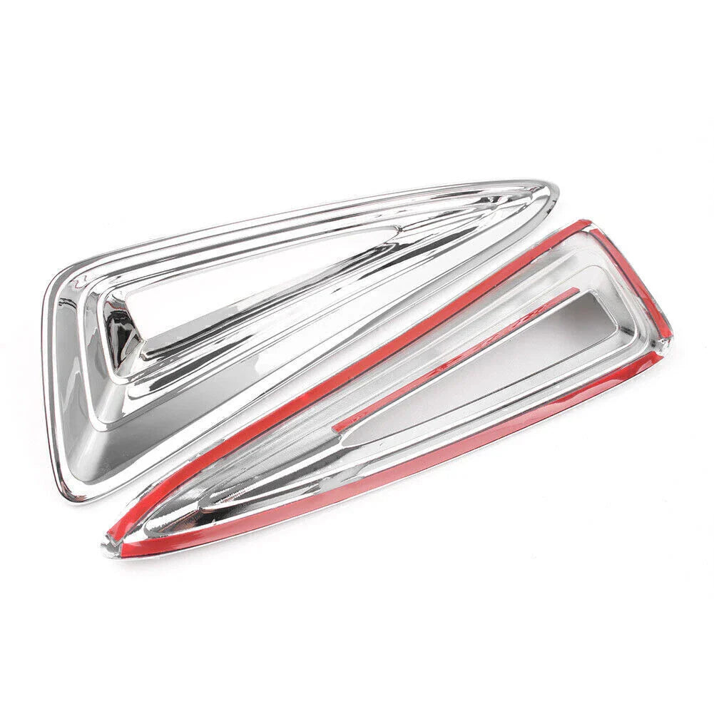 Front Fog Lamp Light Cover Trim for Toyota C-HR (2016-2018) Chrome