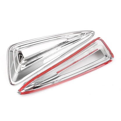 Front Fog Lamp Light Cover Trim for Toyota C-HR (2016-2018) Chrome