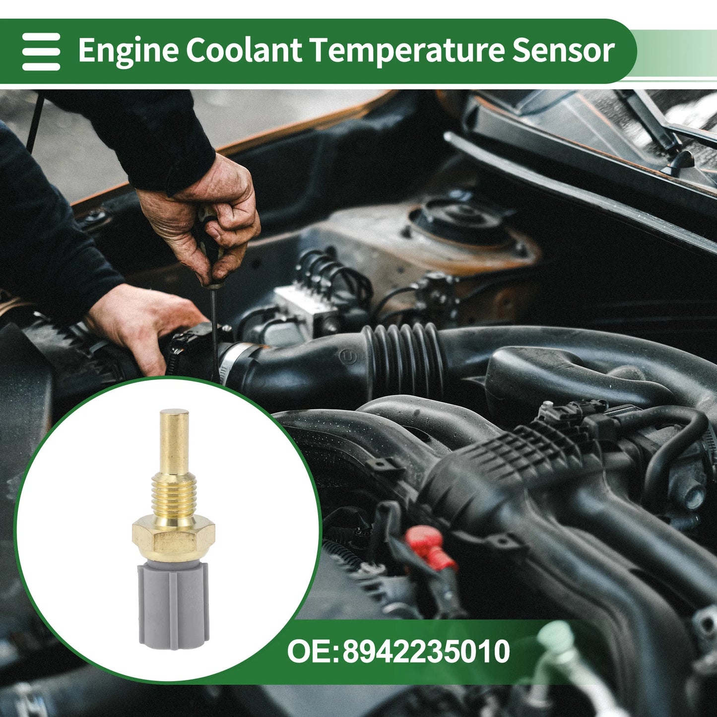 Engine Coolant Temperature Sensor No. 8942235010 for Toyota Highlander (2011)