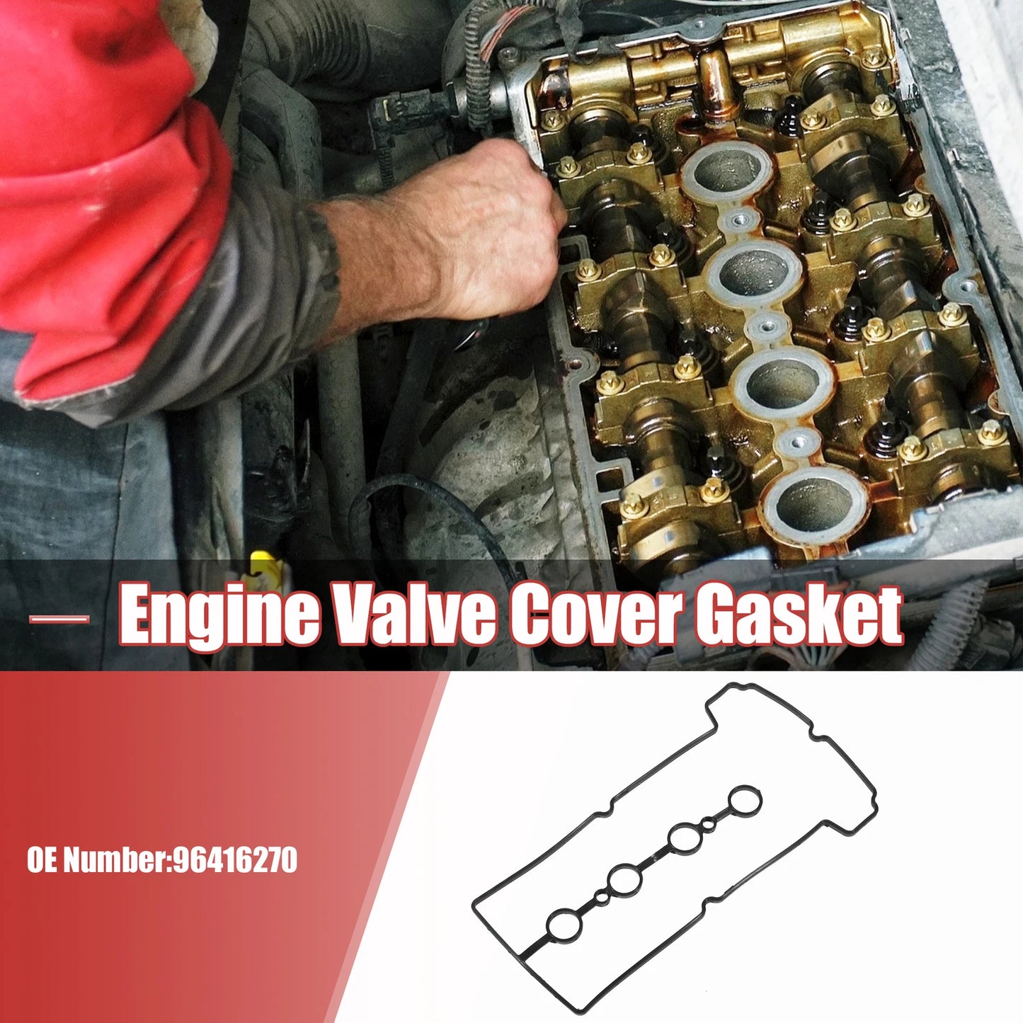 Engine Valve Cover Gasket 96416270 for Mercedes-Benz SL, CLS, GLC (–)