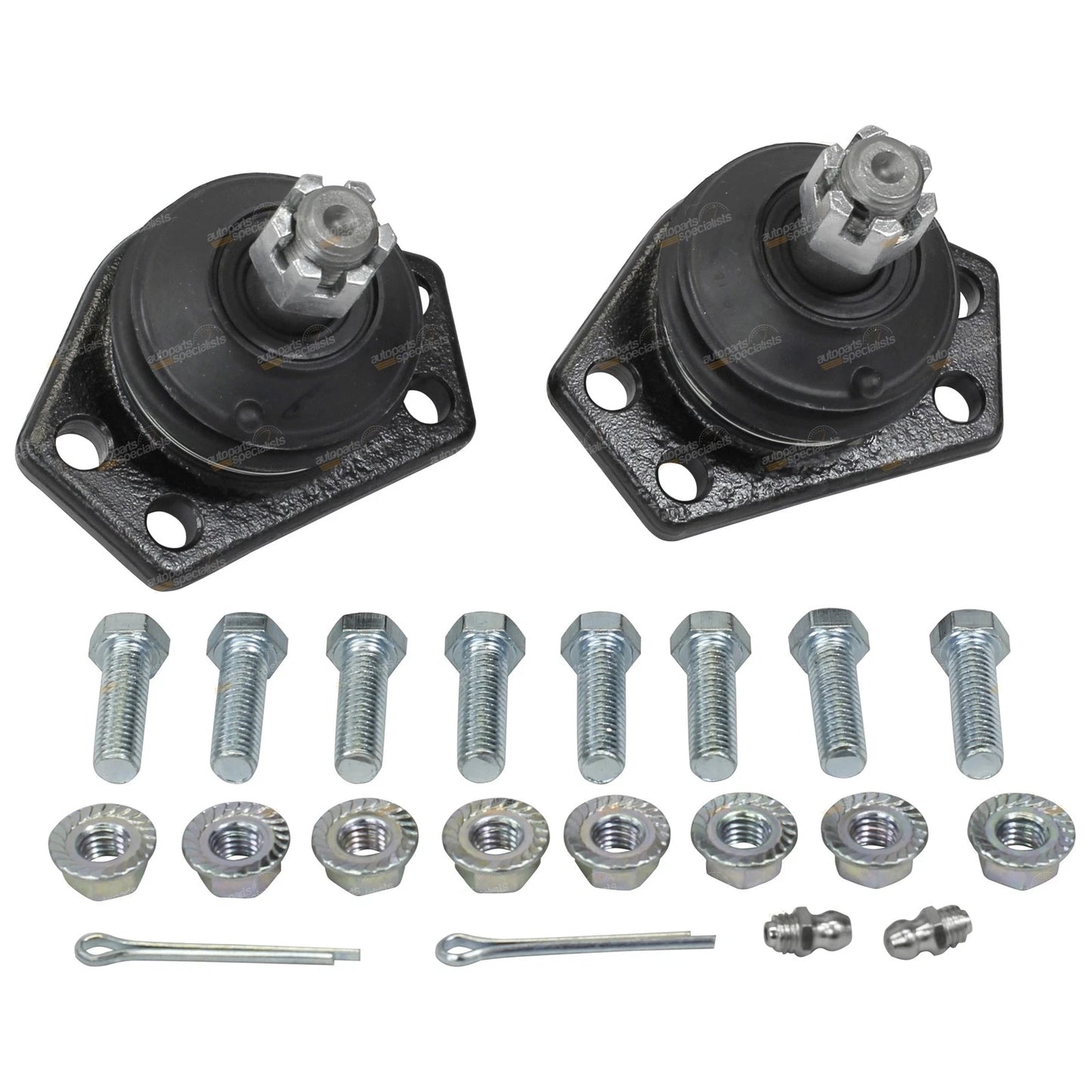 2X Front Upper Arm Ball Joints for Toyota Townace (1989–2003) RWD Van